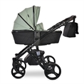 Cochecito de bebé RIMINI Premium con modo de moisés GREEN